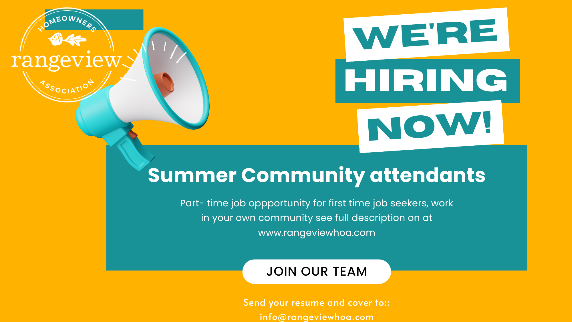 Summer Job Opportunities